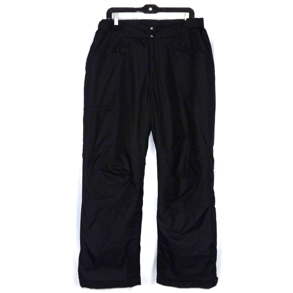 Columbia OMNI-TECH Insulated Black Ski Snow Pants Men's Large